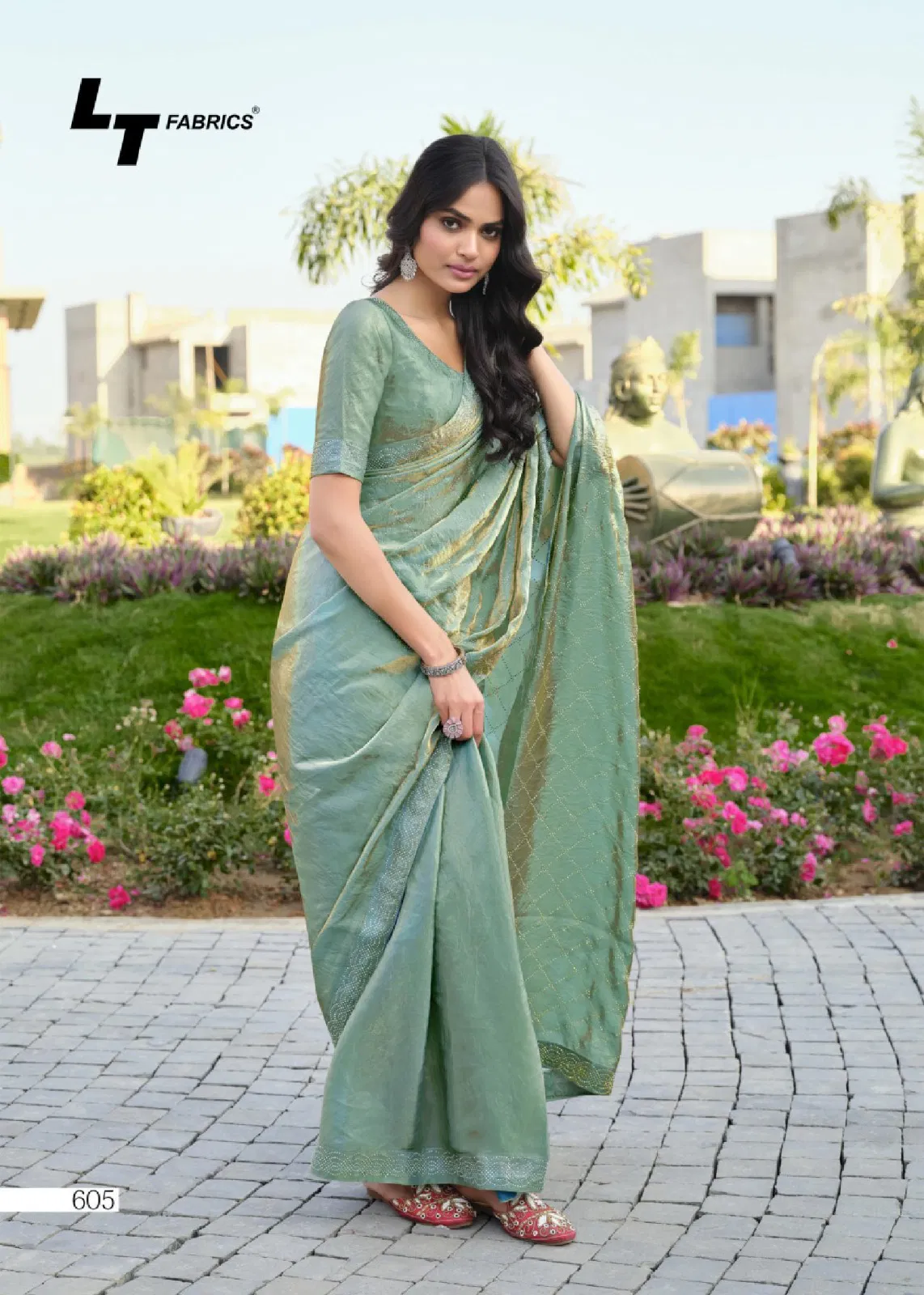 Primark Vol 6 By LT Nc Malai Silk Party Wear Sarees Suppliers In India