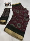 Wow Soft Smooth Cotton Printed Non Catalog Sarees