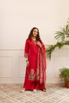 Naisha K 156 Modal Silk Digital Printed Kurti Bottom With Dupatta Suppliers In India