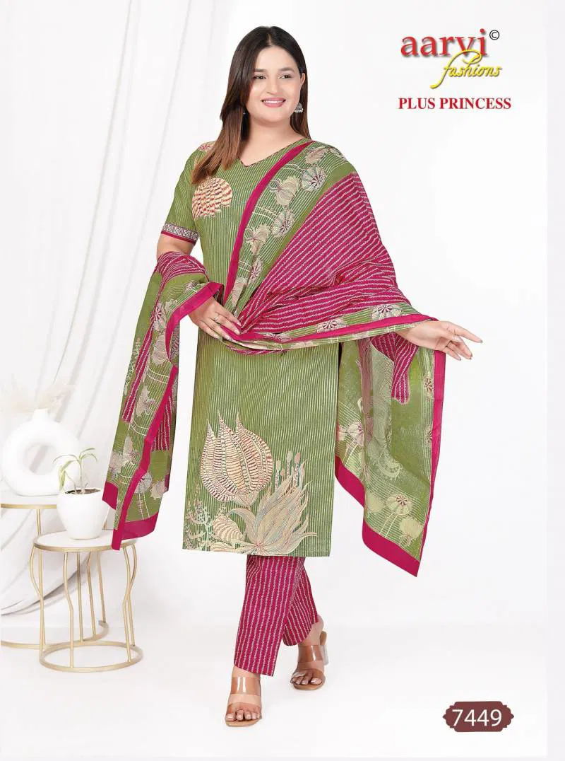 Princess Vol 4 By Aarvi Plus Readymade Cotton Kurti Sets Wholesale In India