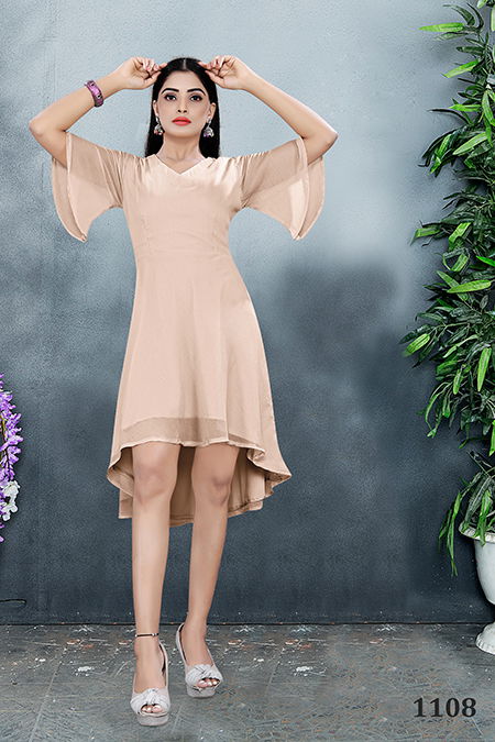 Vyona 2 Latest Fancy Party Wear Ethnic Wear Stylish Western Ladies One Piece Collection
