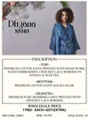Dhyana 5103 By Ganga Cotton Satin Printed Dress Material