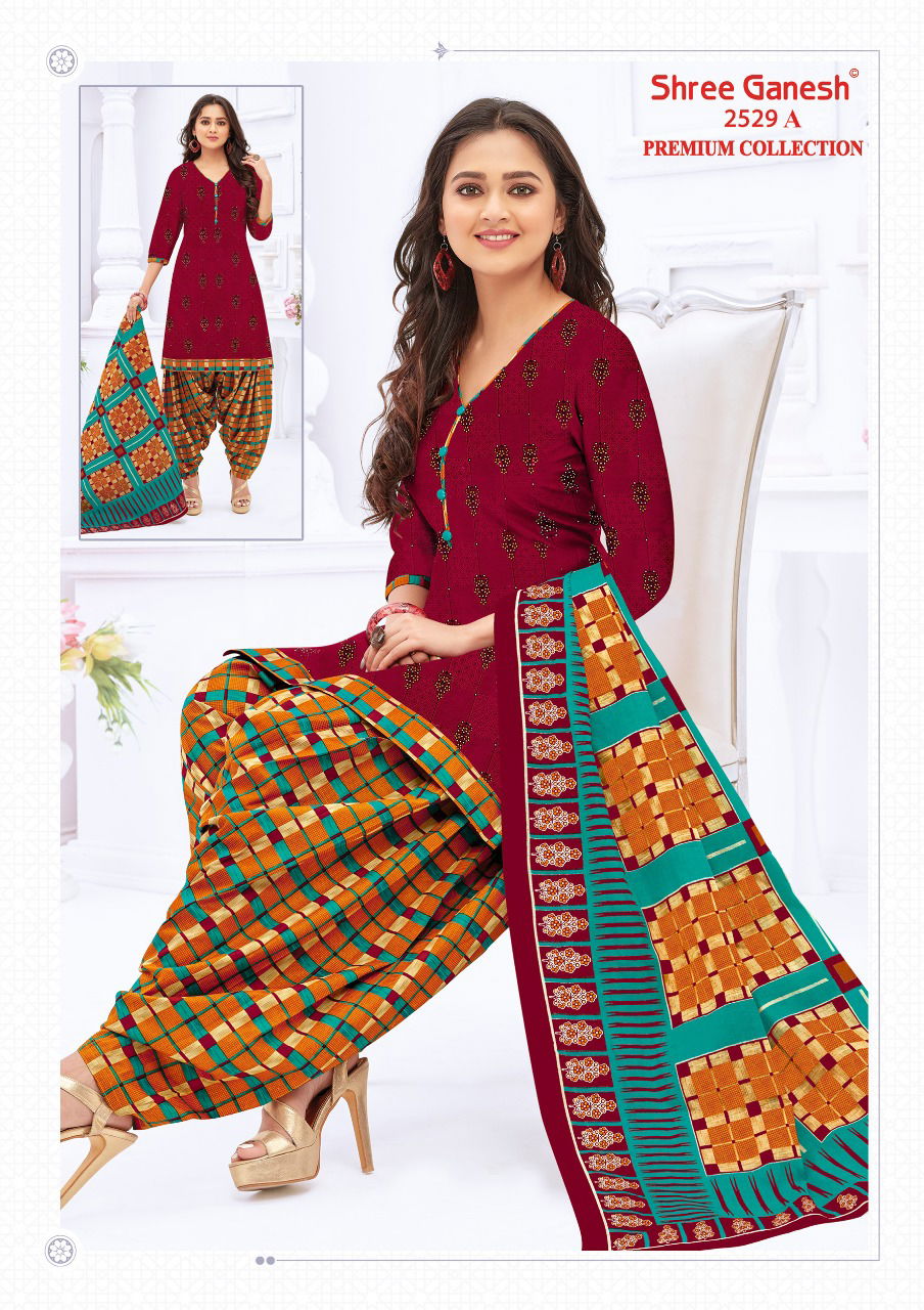Shree Ganesh Kiyara Premium 6 Latest Pure Cotton Printed Ready Made Salwar Kameez Collection 