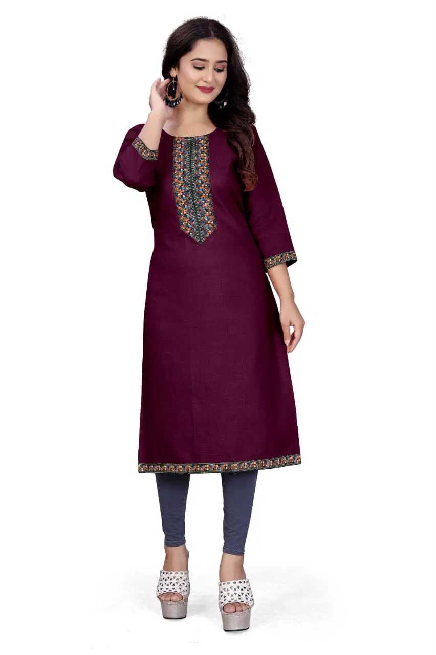 BS 42 Krishi Daily Wear Cotton Digital Printed Kurtis Suppliers In India
