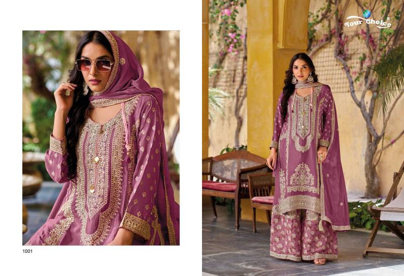 Fame By Your Choice Chinon Designer Readymade Suits Suppliers In India