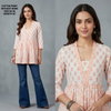 Naisha K 825 Cotton Printed Fancy Short Top Wholesale In India