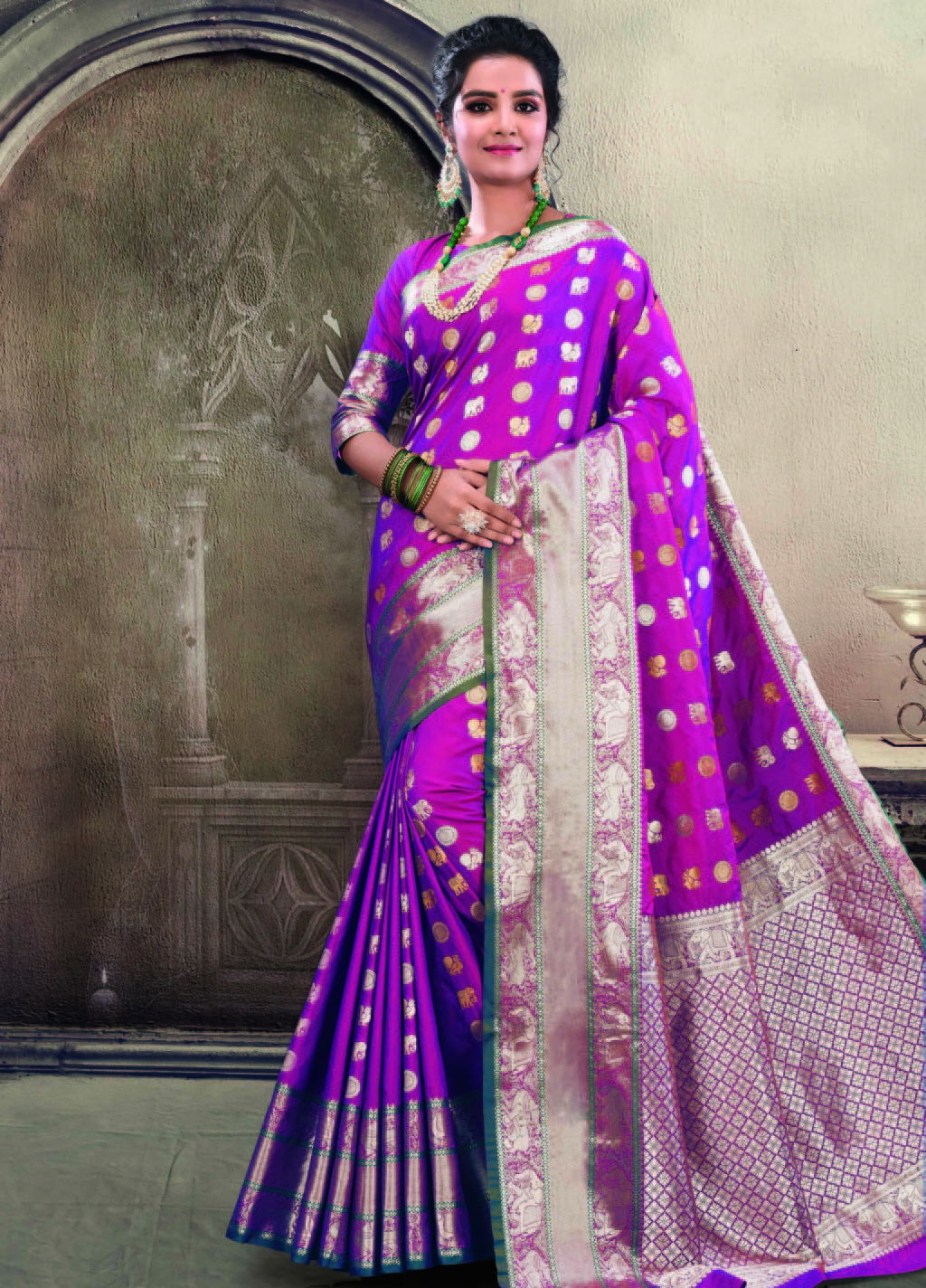 Sangam Kadambari Latest Exclusive Designer Festive Wear Soft Silk Sarees Collection