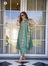 KF 640 Kalaai Viscose Jari Chanderi Kurti With Bottom Dupatta Orders In India