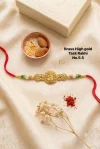 Brass High Gold Task Rakhi 1 