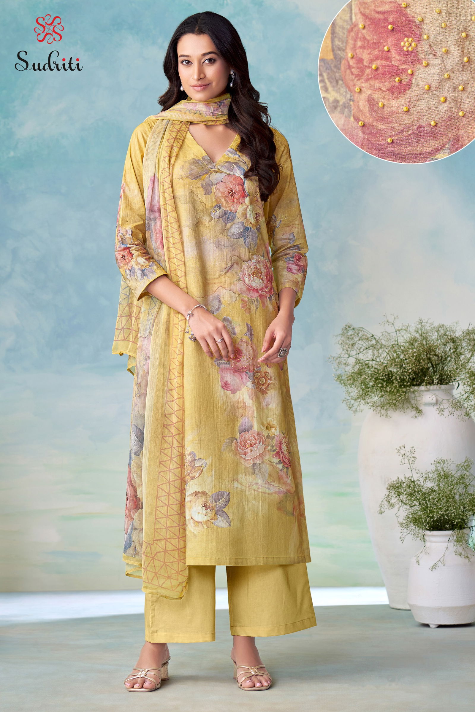 Zunaira By Sudriti Lawn Cotton Printed Designer Salwar Suits Orders In India