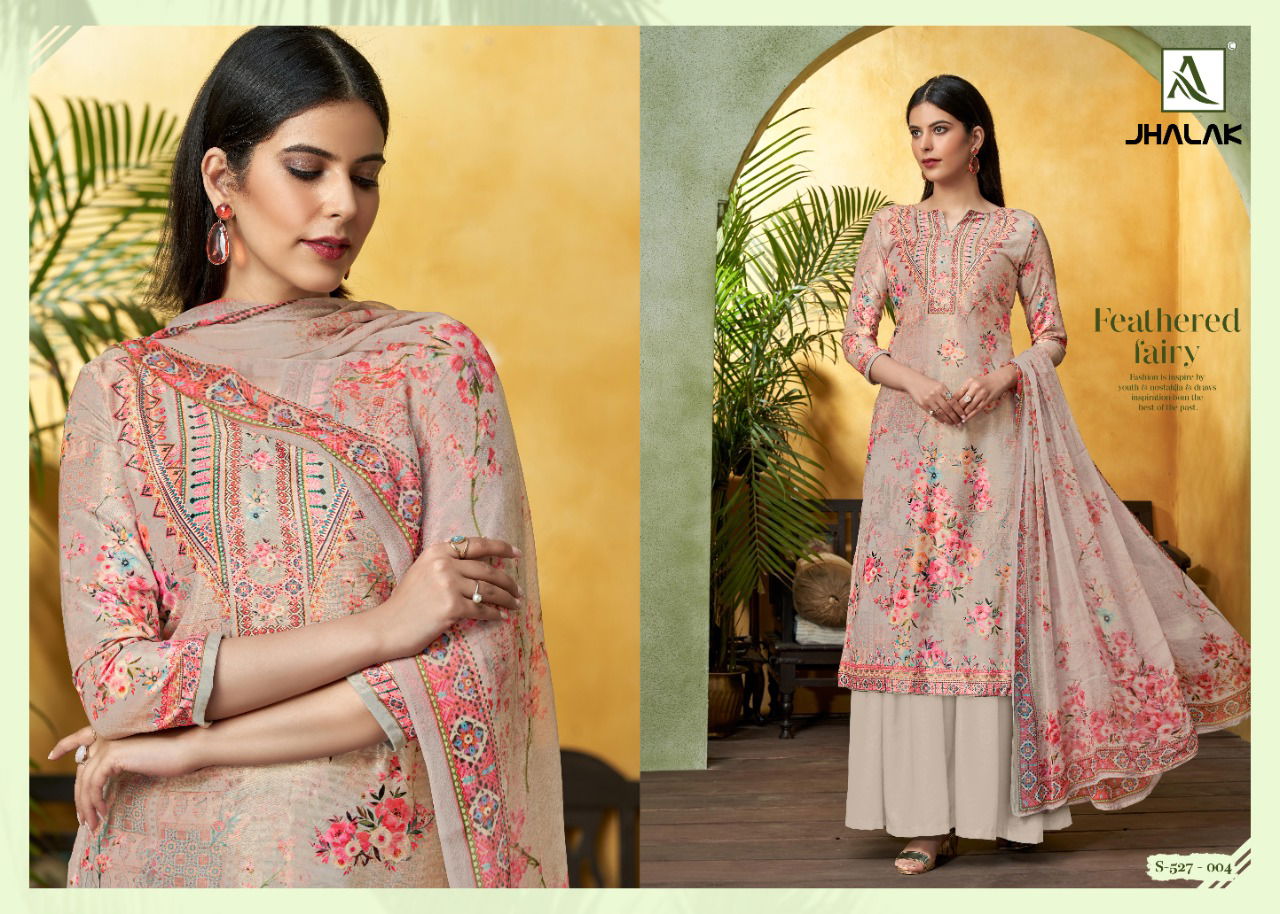 Alok Jhalak Designer Pure Viscose Velvet Digital Print with Swarovski Diamond Work Salwar Suits Collection