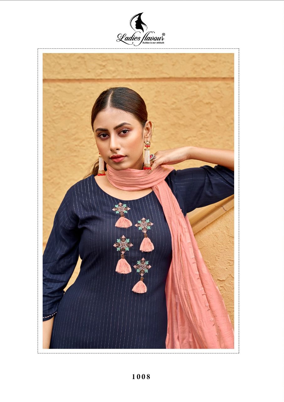 Ladies Flavour Ruhana 2 Festive Wear Rayon With Embroidery And Khatli Work Salwar Kameez Collection