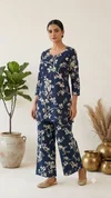 K 1141 By Naisha Printed Cotton Co Ord Set
