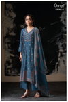 Kriva 3953 By Ganga Bemberg Russian Silk Surat Designer Salwar Suit Wholesale Market