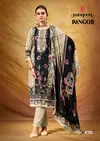 Rangoli by Rangoon Muslin Printed Kurti With Bottom Dupatta Wholesale Online
