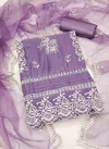 Kriti 11456 Beautiful Organza Embroidered Dress Material Wholesale Suppliers In India
