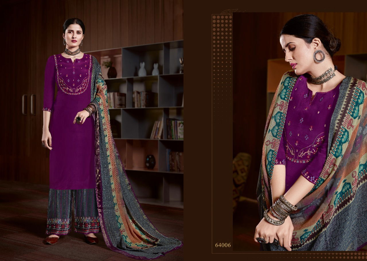 Riana Shama 64000 Series Fancy Festive Wear Designer Salwar Kameez Collection