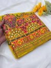 Kc 348 Rajwadi Pashmina Silk Kashmiri Thread Beautiful Saree Online Wholesale