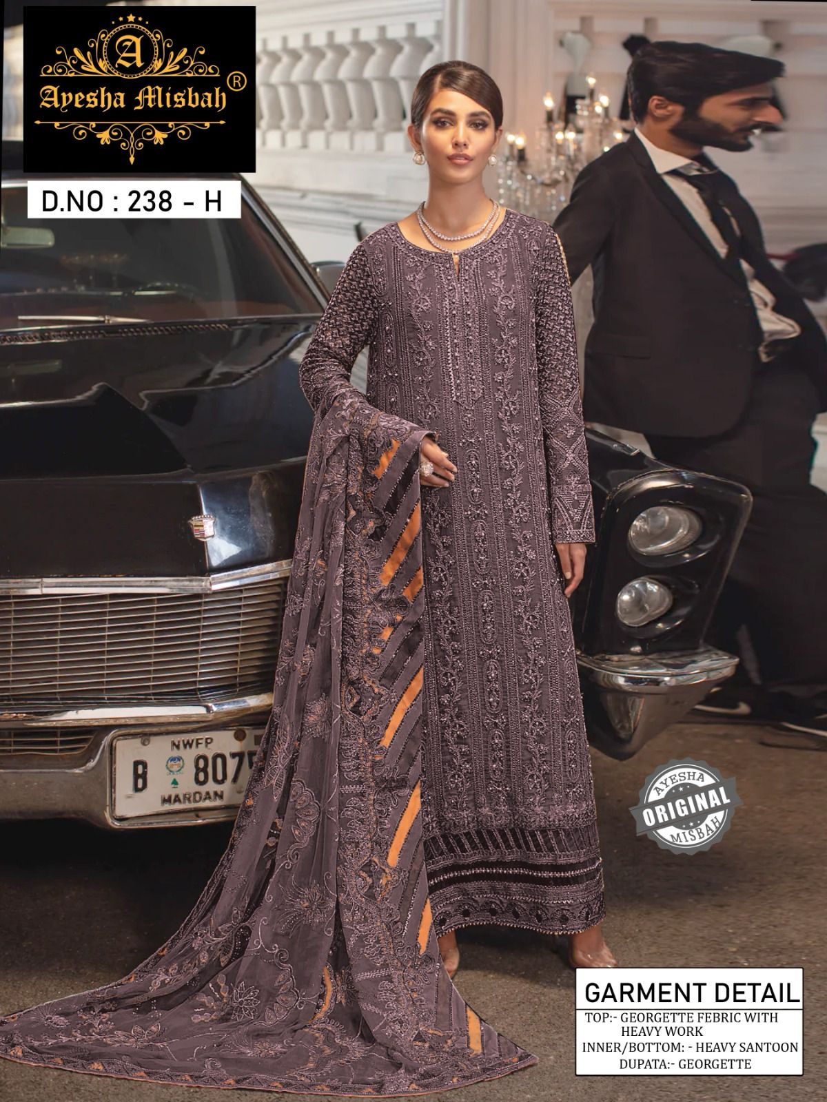 AM 238 Georgette Pakistani Suits Catalog