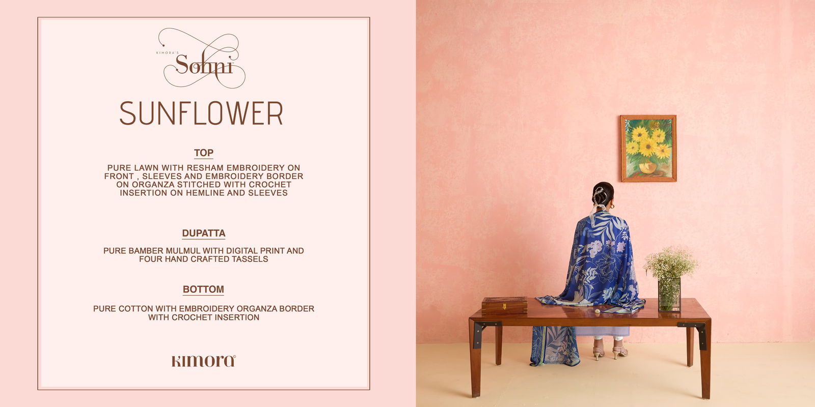 Sunflower By Kimora Sohani Lawn Wholesale Salwar Suits Suppliers In Mumbai