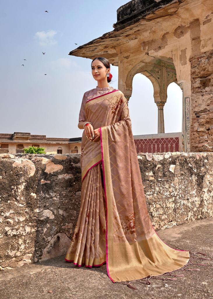 Lt Musleen Latest Casual Wear Designer Fancy Digital Printed Silk Saree Collection 