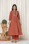 Naisha K 295 Designer Jaipuri Print Anarkali Style Kurta Set Wholesale Suppliers In Mumbai