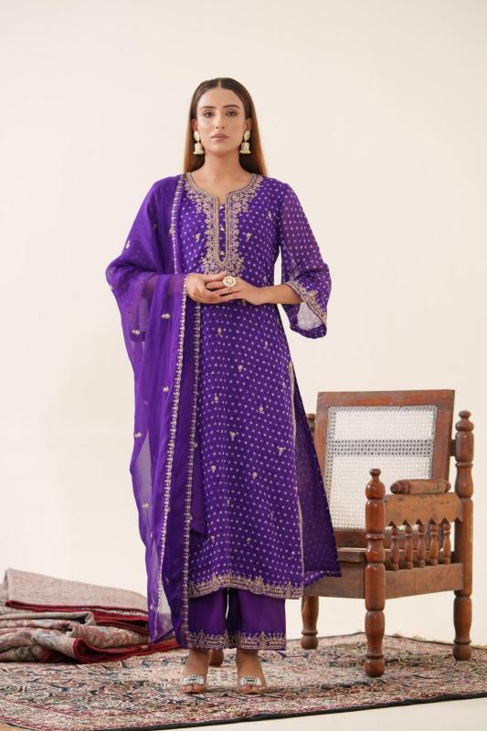 Psyna Pure Organza Readymade Suits Wholesaler In Delhi