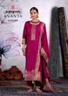 Ananta By Rangoon Dola Jacquard Kurti With Bottom Dupatta Wholesale Market In Surat