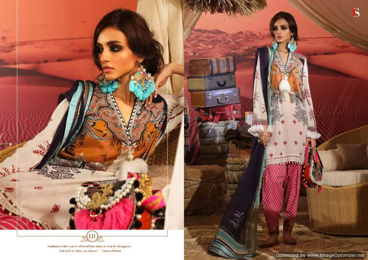 Deepsy Sana Safinaz Latest Heavy Printed Pakistani Suit Collection 