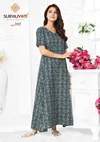 Pearl Vol 2 By Suryajyoti Cotton Printed Nighty Gown Wholesalers In Surat