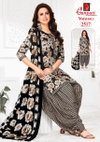 Vaishali Vol 11 By Ganpati Cotton Printed Patiyala Dress Material Exporters In India