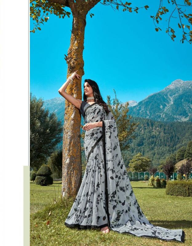 Signature Vol 20 By Sanskar Georgette Saree Wholesale Market In Surat