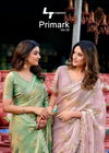 Primark Vol 30 By LT Pn Cloud Embroidery Party Wear Saree Wholesale Online
