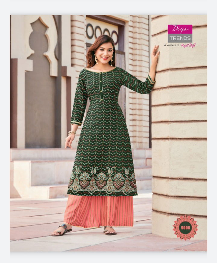 Bibas 9 Designer Fancy latest Designer Festive Wear Kurti With Bottom Collection
