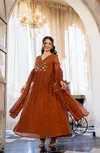 Av Silk Anarkali Style Kurti With Bottom Dupatta Bulk Orders In India