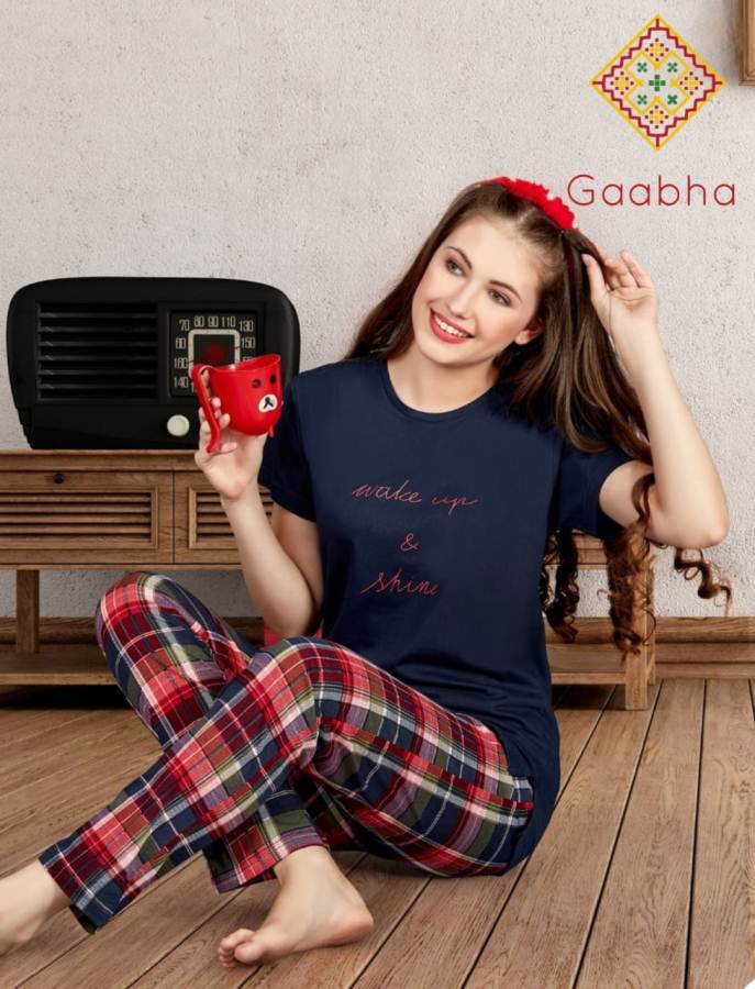 Gaabha Sweet Dreams Vol 5 Latest Comfortable Hosiery Cotton Premium Quality Night Dress Collection 