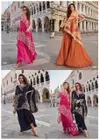 Crown By Sayuri Crepe Embroiderey Designer Indo Western Wholesale In Surat