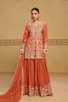 Panghat By Gulkayra Real Chinon Embroidery Readymade Suits
