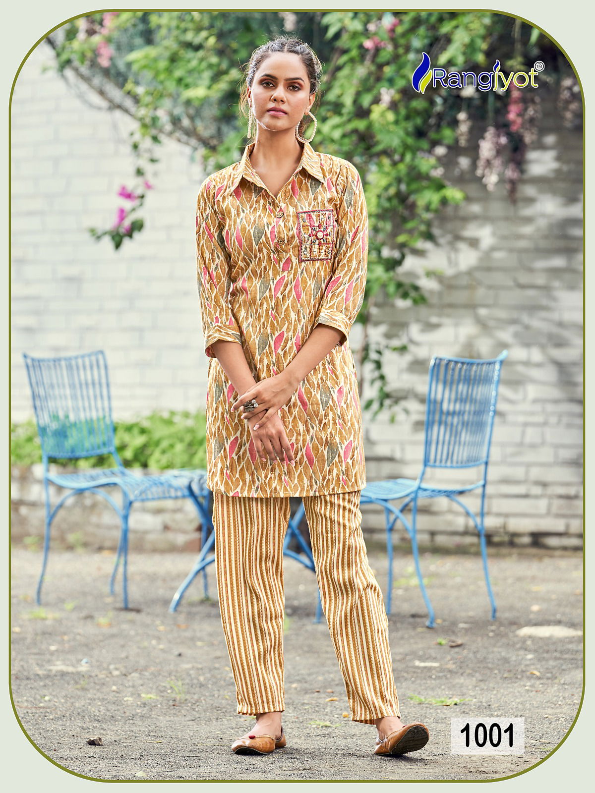 Rangjyot Shimoni Vol 1 Printed Cord Set Catalog
