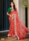 Vrinda Vol 4 By Kashvi Marshmello Leheriya Saree Wholesalers In Surat