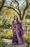 Vt 6075 T Soft Banarasi Silk Zari Worked Beautiful Saree Online Wholesale