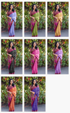 Scmg Ethnic Casual Wear Linen Cotton Printed Saree Bulk Orders In India