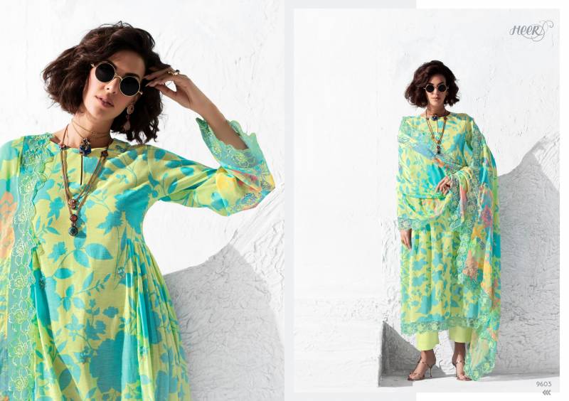 Icon By Kimora Heer Linen Digital Printed Salwar Suits Exporters In India