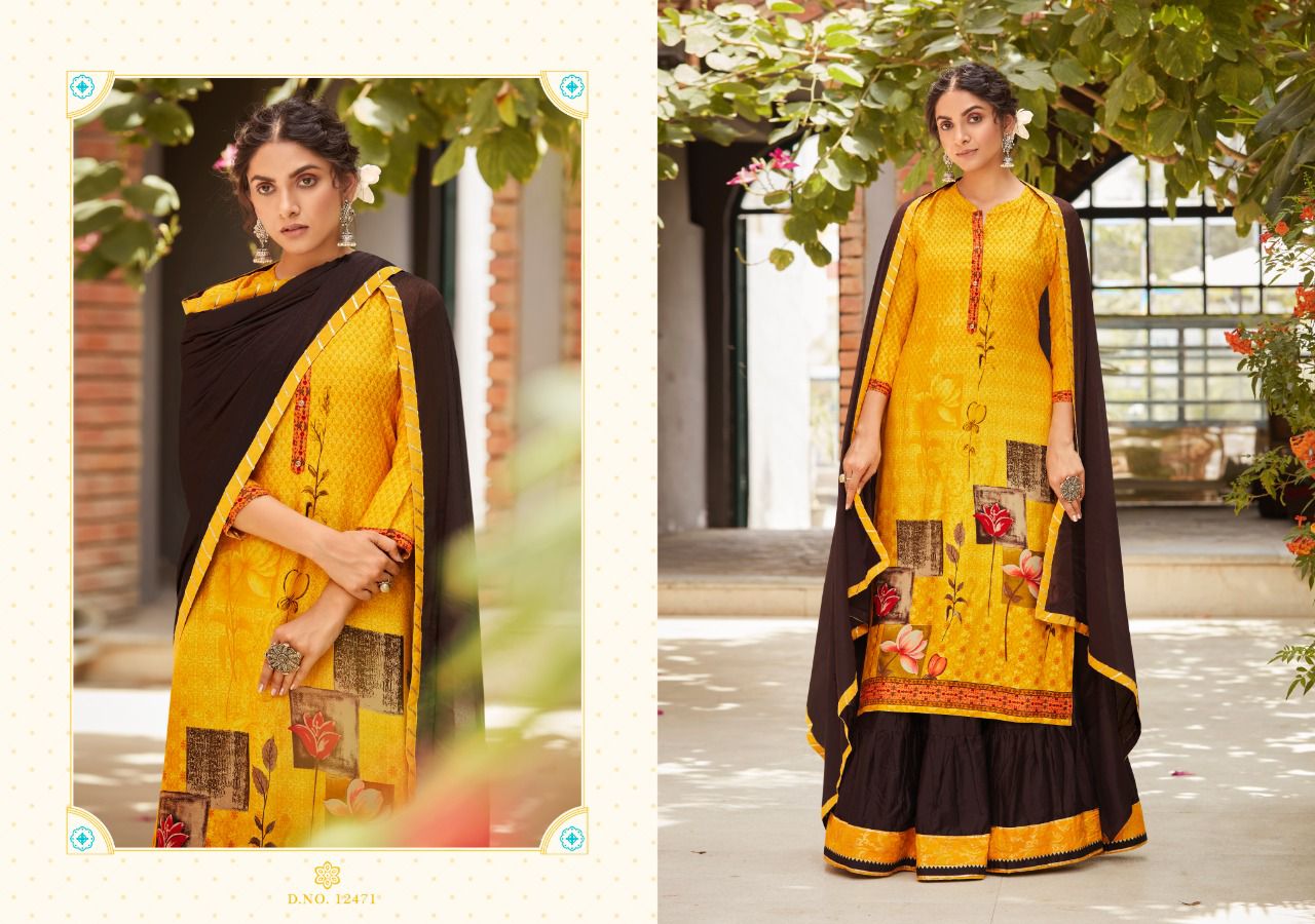 Kalaroop Venue 4 Pure Digital Printed Ethnic Wear Rayon Ready Made Collection
