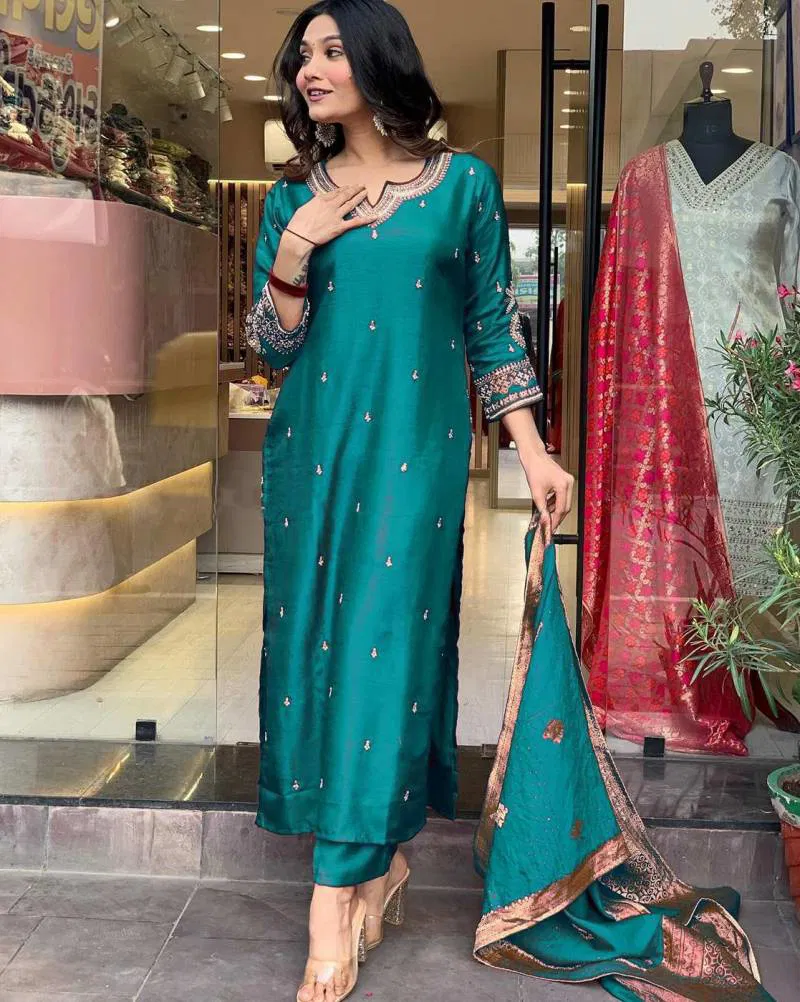 Navya Kurti 76 Embroidered Festive Wear Kurta Sets Wholesale Market In Surat