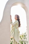 Naisha K 264 Stylish Stipe Pattern Cotton Cord Sets Online Wholesale