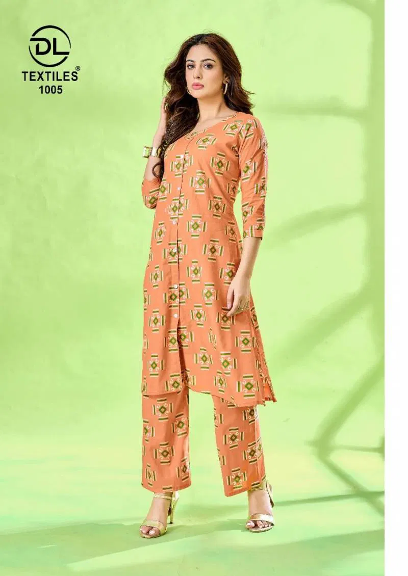 A Line Vol 1 By Dl Casual Wear Cotton Printed Co Ord Sets Suppliers In India