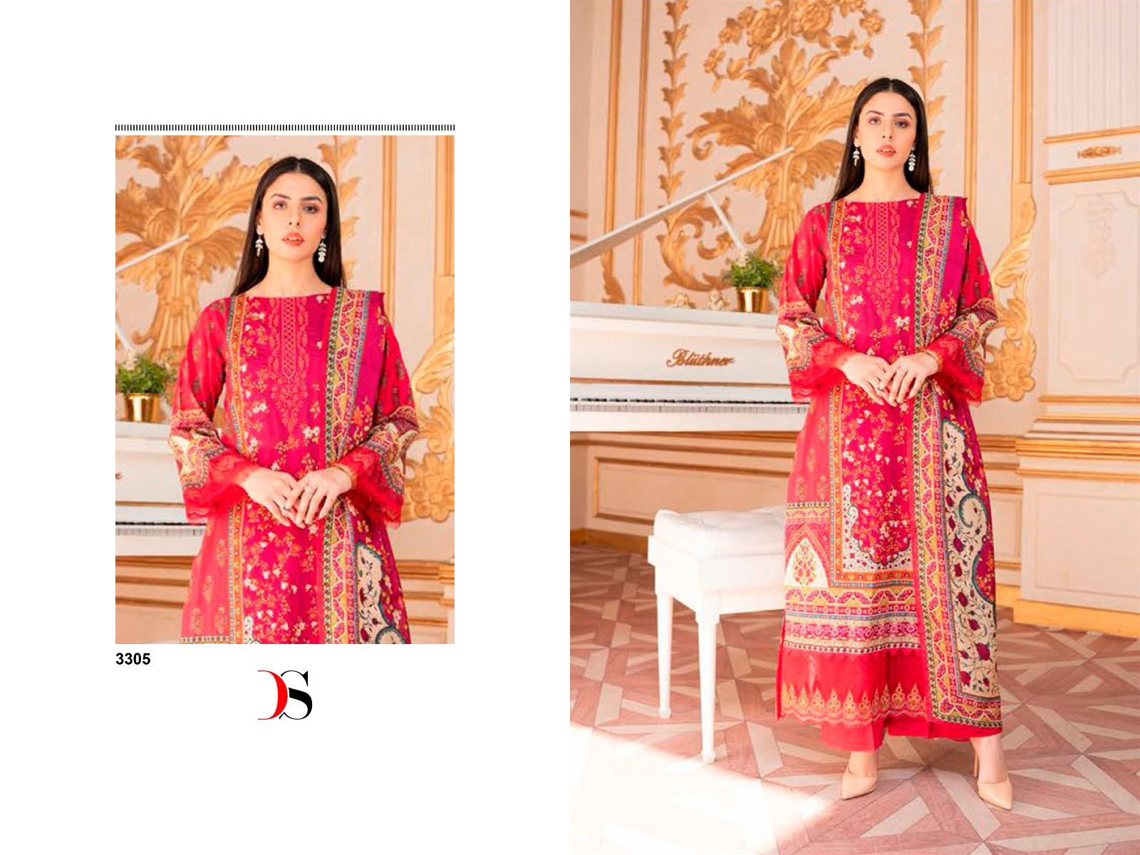 Firodus Morja 2 By Deepsy Cotton Pakistani Dress Material Catalog

