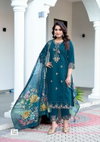 Dastoor Vol 1 By Vaniska Roman Silk Kurti With Bottom Dupatta Wholesale Shop In Surat