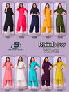 Rainbow Vol 2 By Sankheswer Vertican Plain Kurti With Bottom Suppliers In India